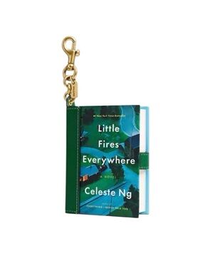 Coach Little Fires Everywhere By Celeste Ng Book Bag Charm-NWT